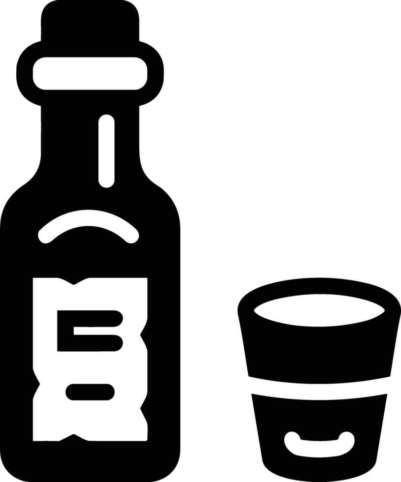 Bottle drink icon symbol vector image. Illustration of the drink water bottle glass design image