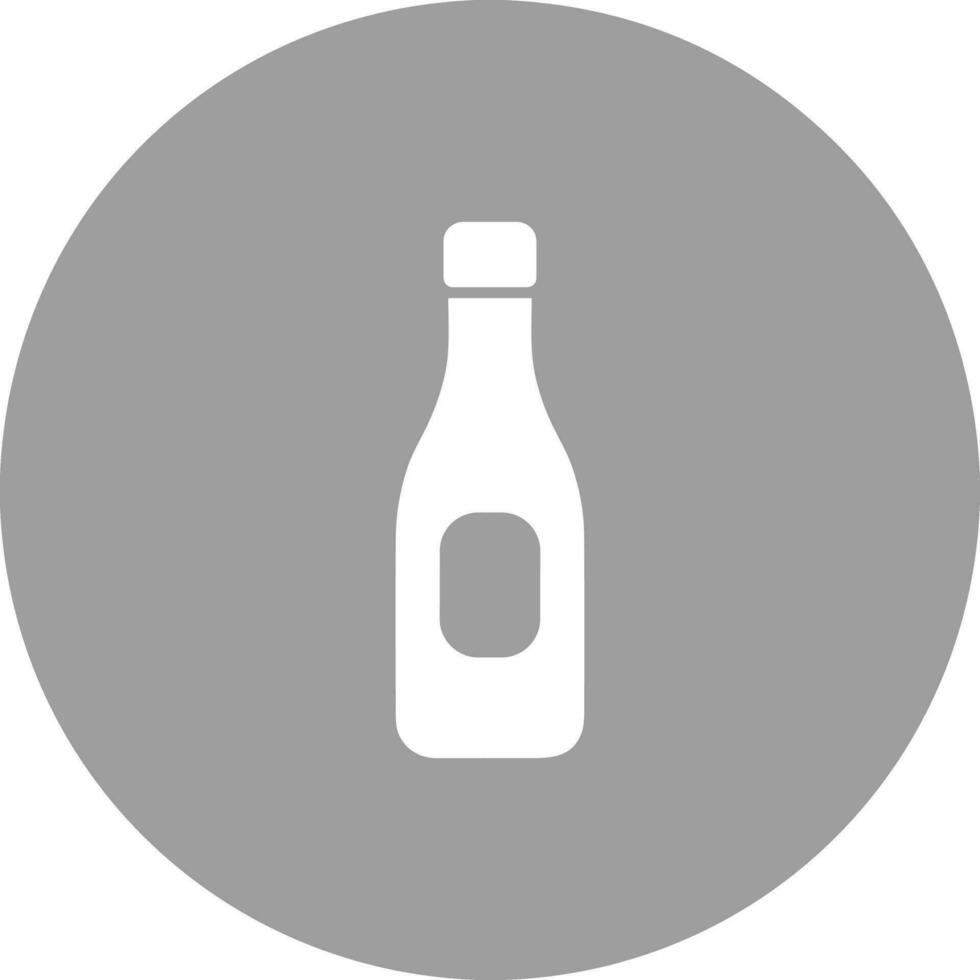 Bottle drink icon symbol vector image. Illustration of the drink water bottle glass design image