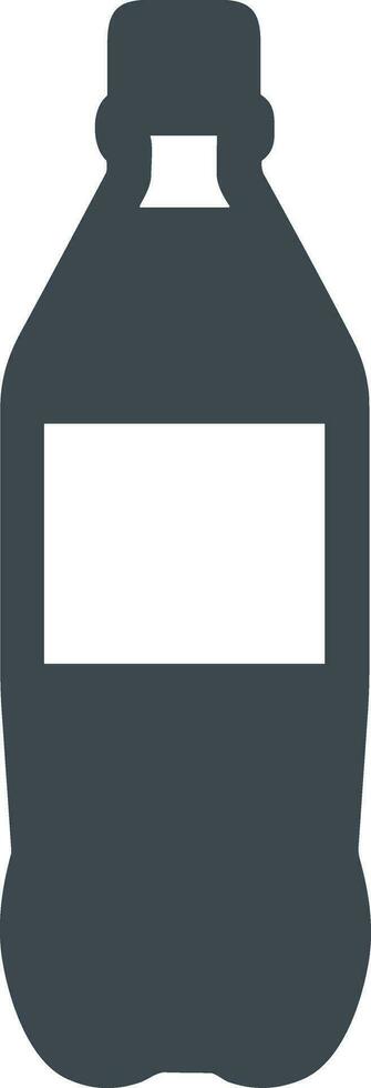Bottle drink icon symbol vector image. Illustration of the drink water bottle glass design image