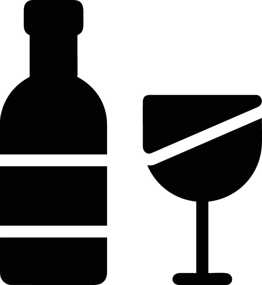 Bottle drink icon symbol vector image. Illustration of the drink water bottle glass design image