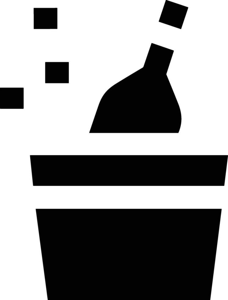 Bottle drink icon symbol vector image. Illustration of the drink water bottle glass design image