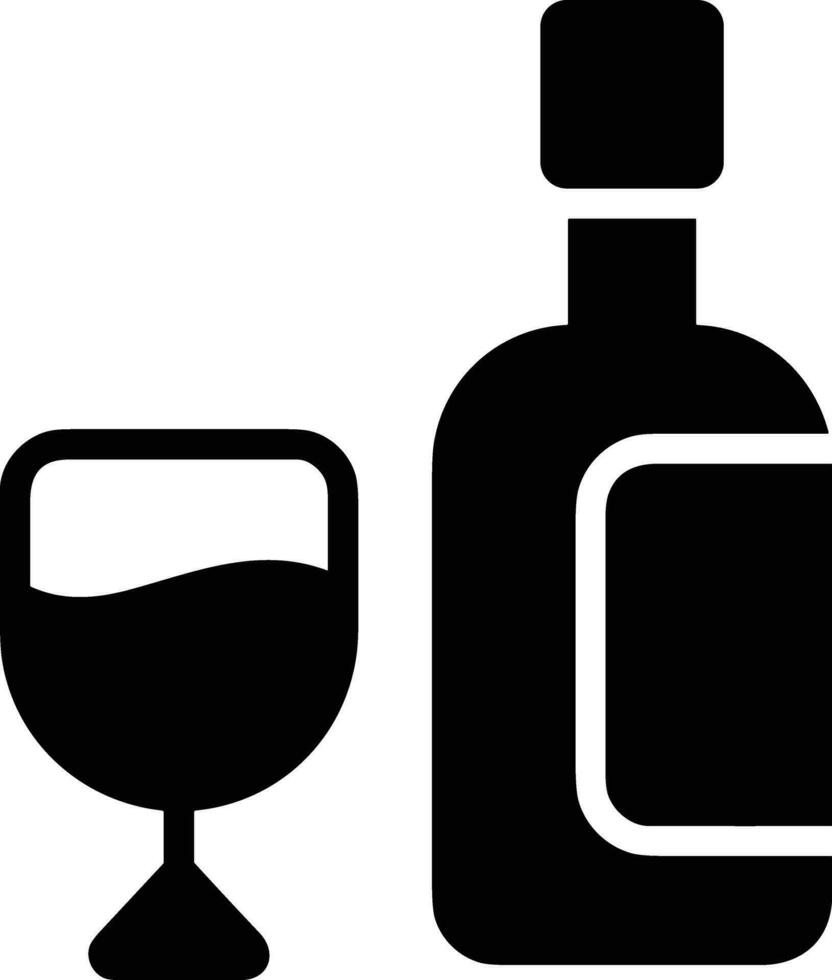 Bottle drink icon symbol vector image. Illustration of the drink water bottle glass design image