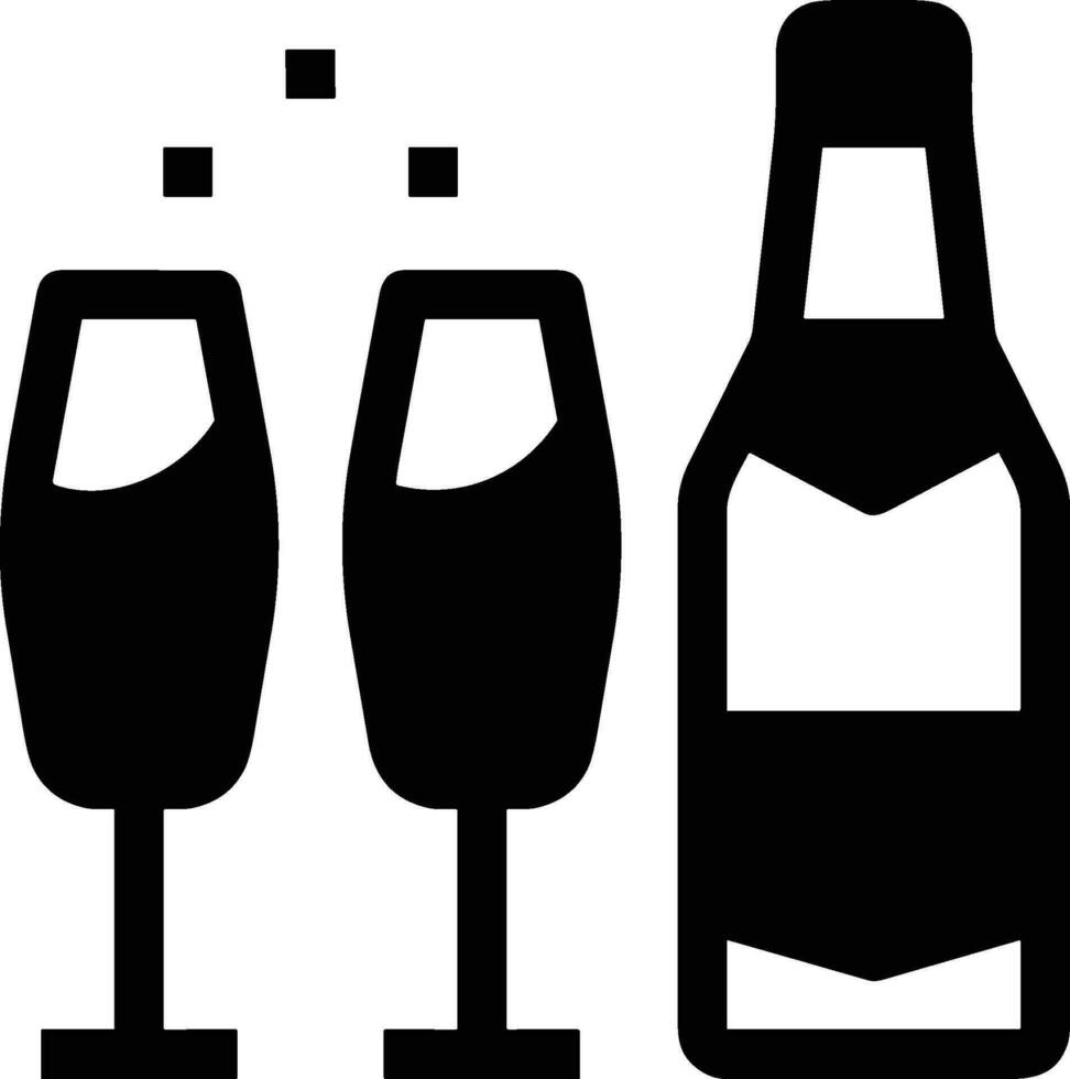 Bottle drink icon symbol vector image. Illustration of the drink water bottle glass design image