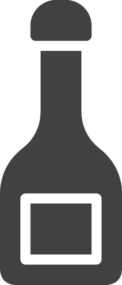 Bottle drink icon symbol vector image. Illustration of the drink water bottle glass design image