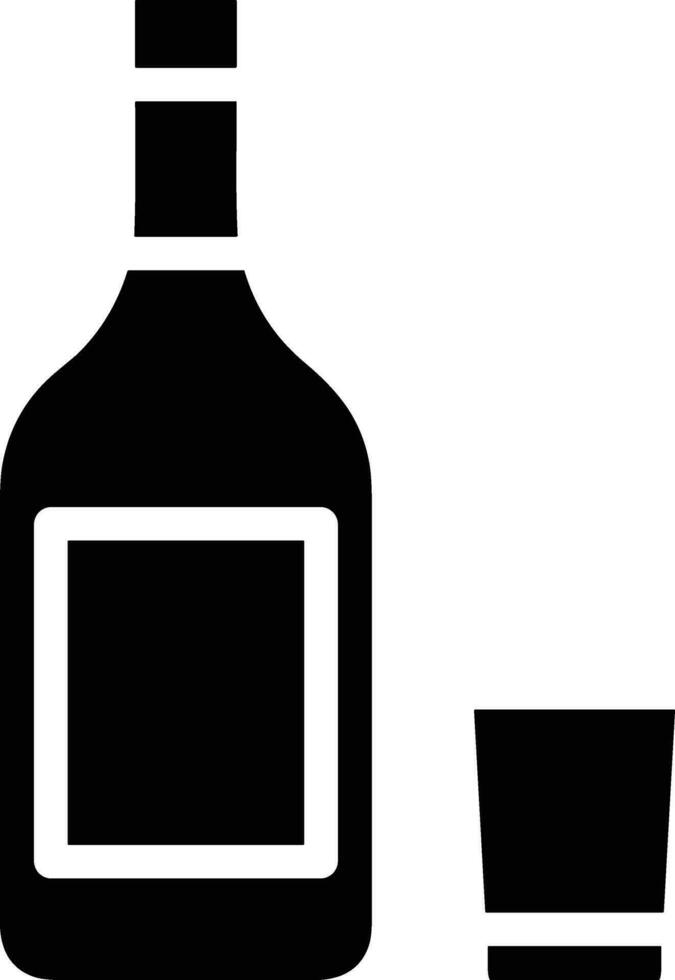 Bottle drink icon symbol vector image. Illustration of the drink water bottle glass design image