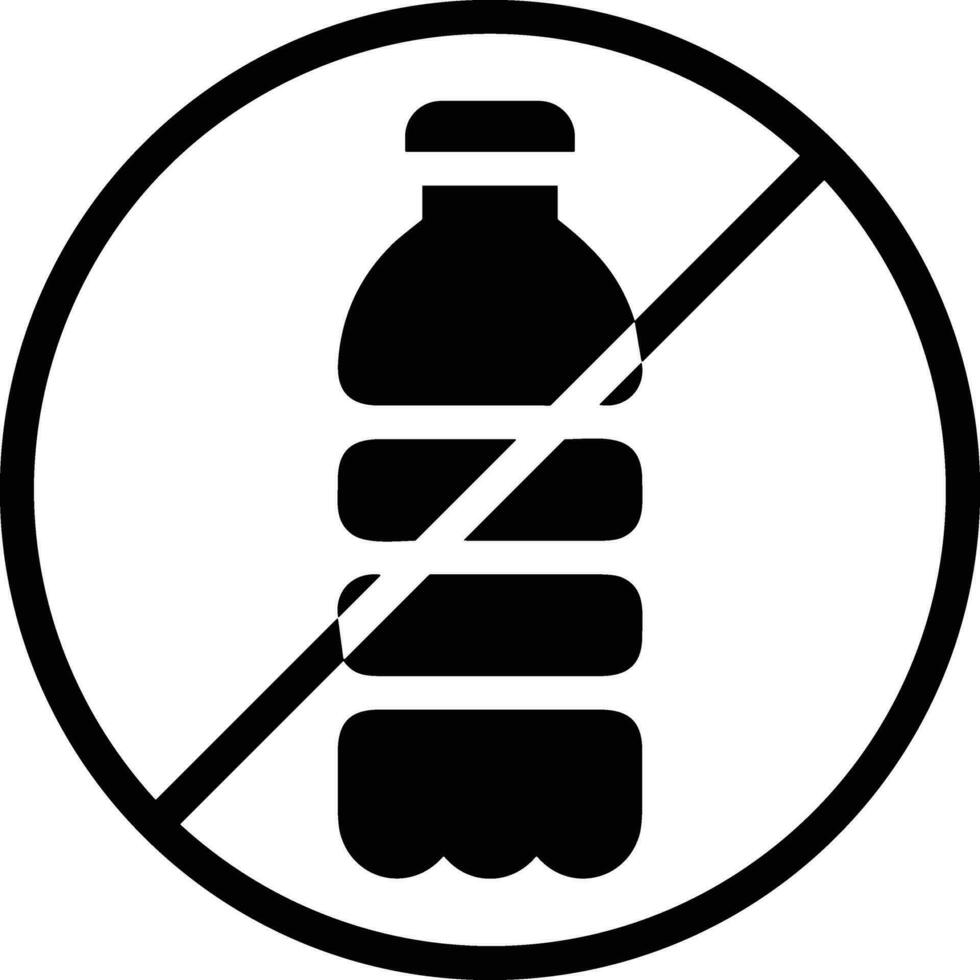 Bottle drink icon symbol vector image. Illustration of the drink water bottle glass design image