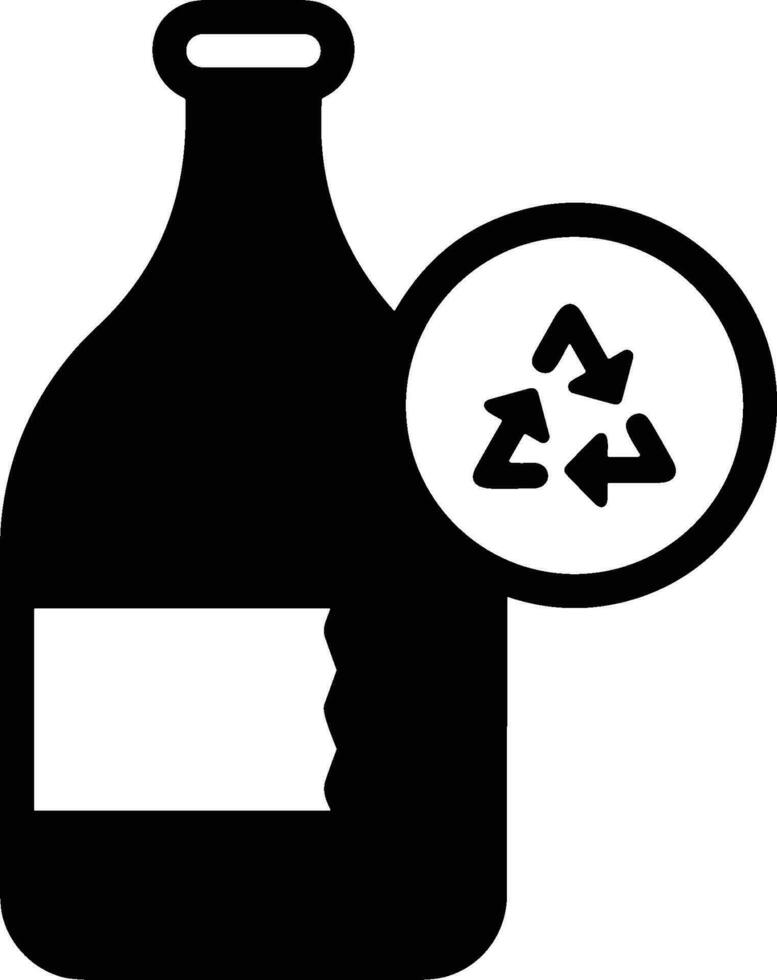 Bottle drink icon symbol vector image. Illustration of the drink water bottle glass design image