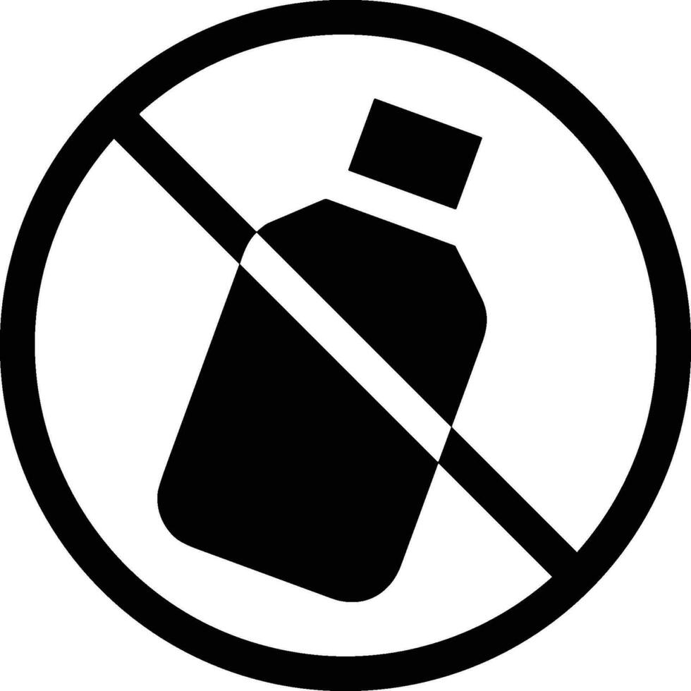 Bottle drink icon symbol vector image. Illustration of the drink water bottle glass design image