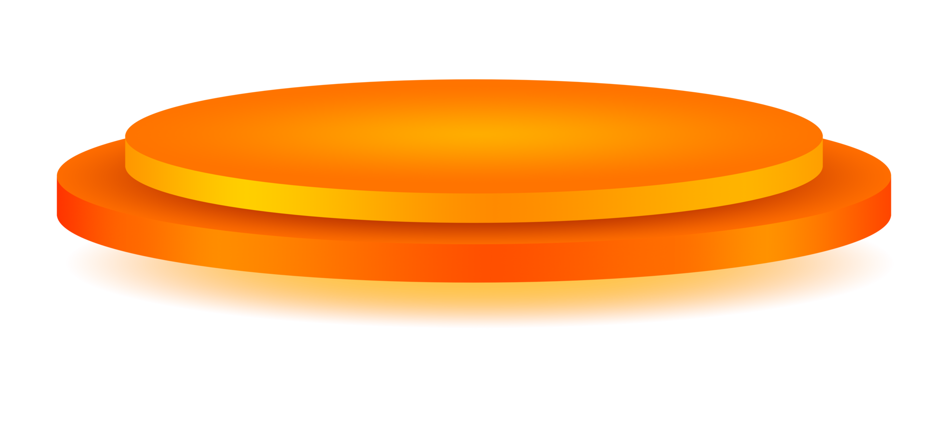 Product display podium for advertising promotions png