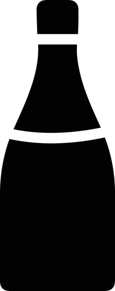 Bottle drink icon symbol vector image. Illustration of the drink water bottle glass design image