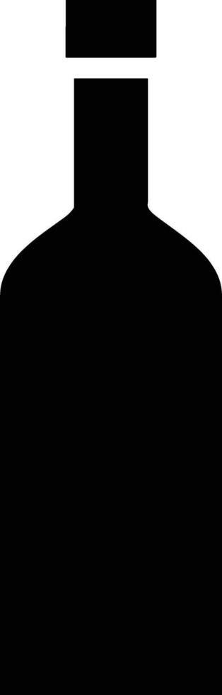 Bottle drink icon symbol vector image. Illustration of the drink water bottle glass design image