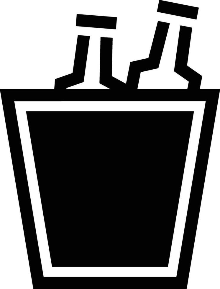 Bottle drink icon symbol vector image. Illustration of the drink water bottle glass design image