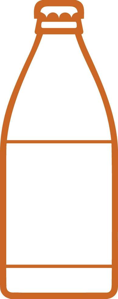 Bottle drink icon symbol vector image. Illustration of the drink water bottle glass design image