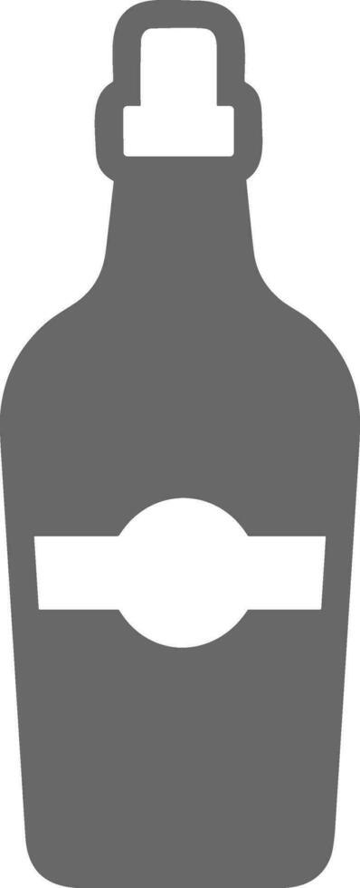 Bottle drink icon symbol vector image. Illustration of the drink water bottle glass design image