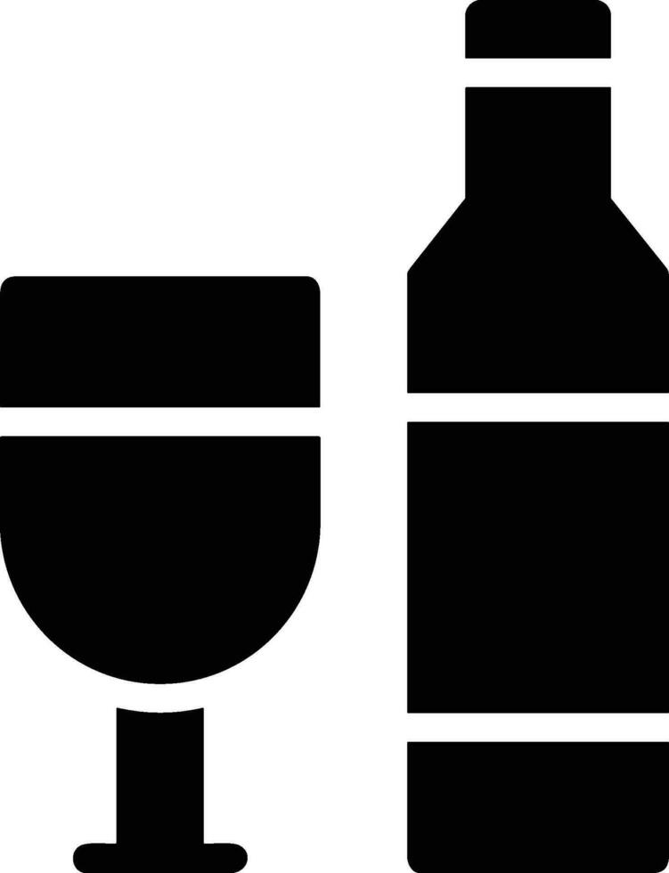 Bottle drink icon symbol vector image. Illustration of the drink water bottle glass design image