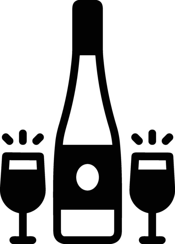 Bottle drink icon symbol vector image. Illustration of the drink water bottle glass design image