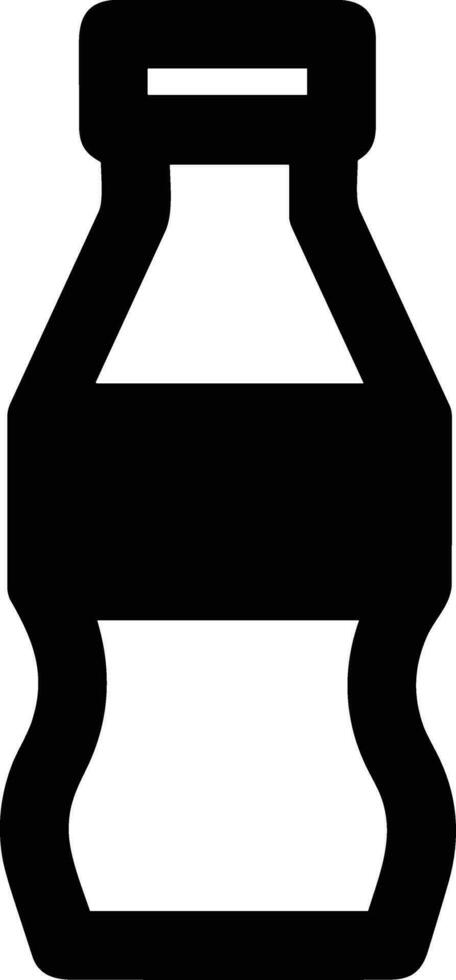 Bottle drink icon symbol vector image. Illustration of the drink water bottle glass design image