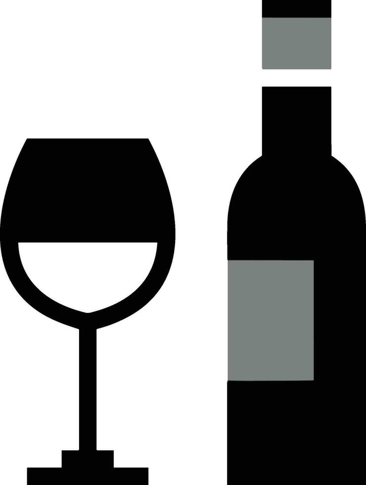 Bottle drink icon symbol vector image. Illustration of the drink water bottle glass design image