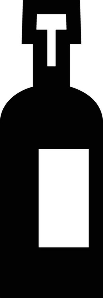 Bottle drink icon symbol vector image. Illustration of the drink water bottle glass design image