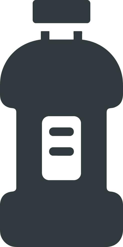 Bottle drink icon symbol vector image. Illustration of the drink water bottle glass design image