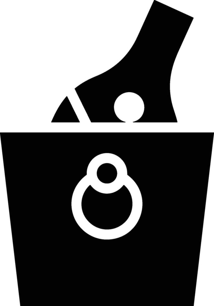 Bottle drink icon symbol vector image. Illustration of the drink water bottle glass design image