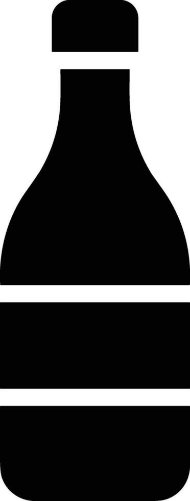 Bottle drink icon symbol vector image. Illustration of the drink water bottle glass design image