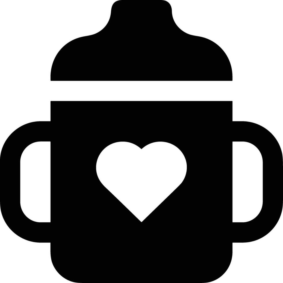 Bottle drink icon symbol vector image. Illustration of the drink water bottle glass design image