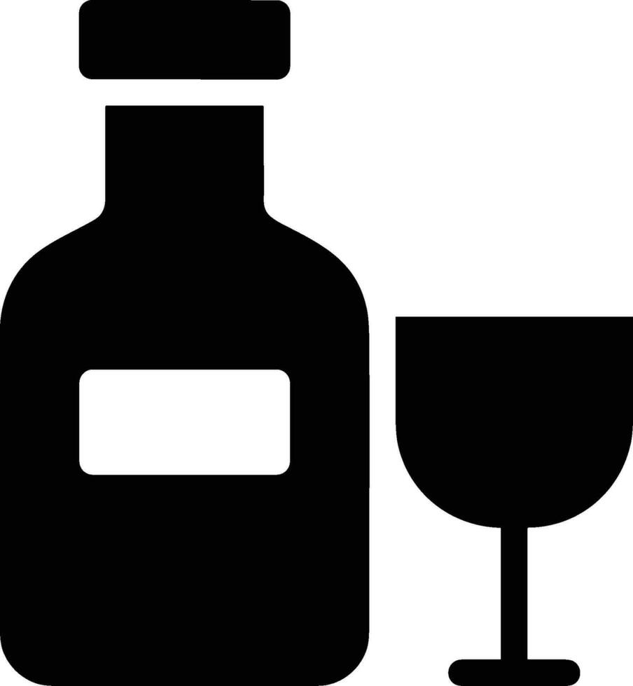 Bottle drink icon symbol vector image. Illustration of the drink water bottle glass design image