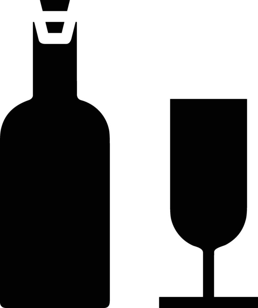 Bottle drink icon symbol vector image. Illustration of the drink water bottle glass design image