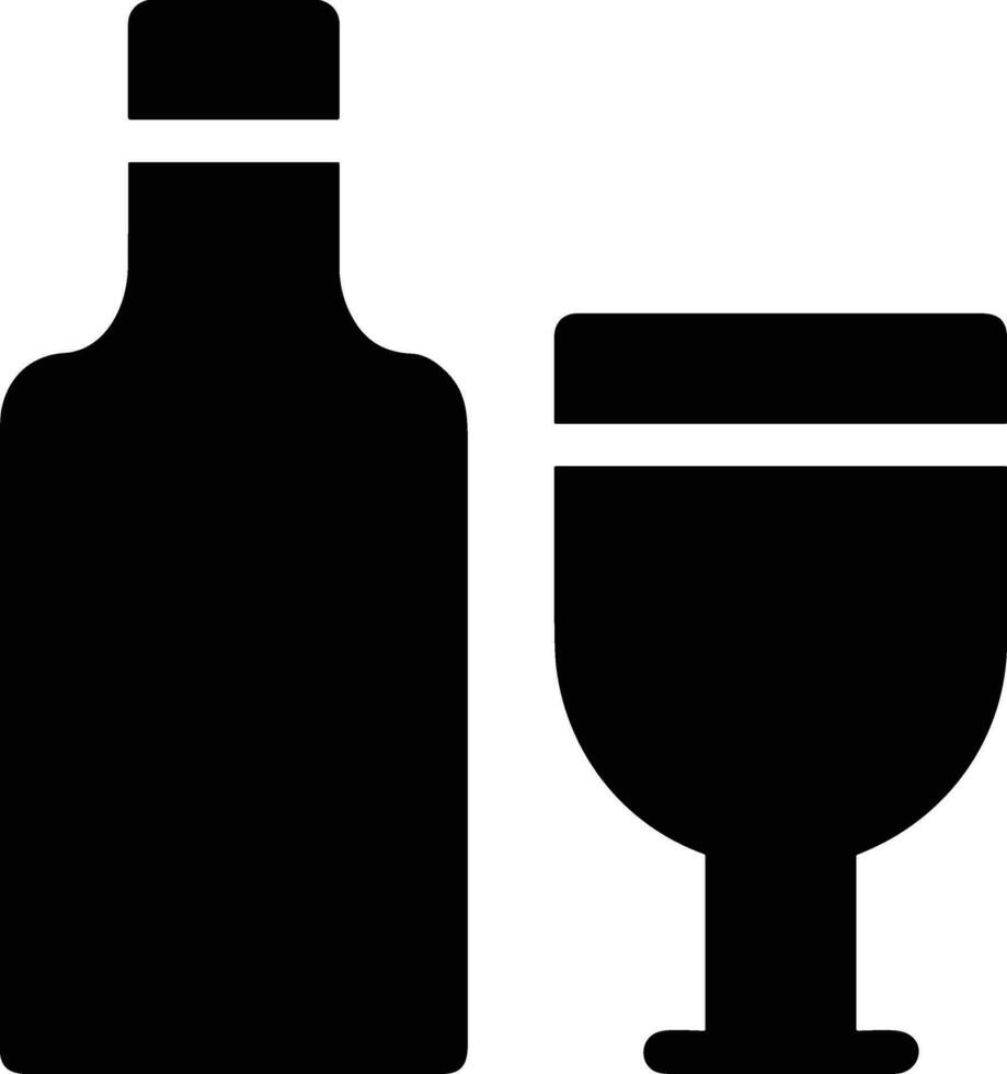 Bottle drink icon symbol vector image. Illustration of the drink water bottle glass design image