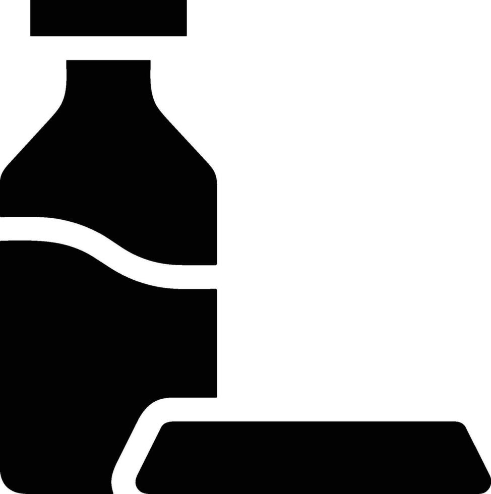 Bottle drink icon symbol vector image. Illustration of the drink water bottle glass design image