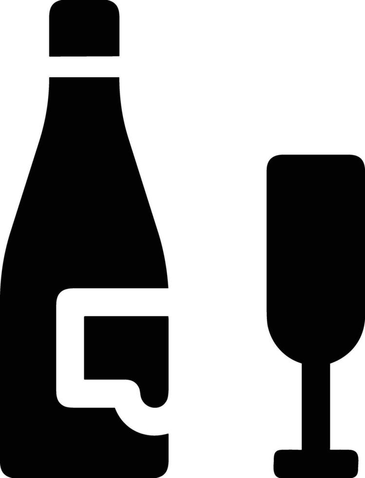 Bottle drink icon symbol vector image. Illustration of the drink water bottle glass design image
