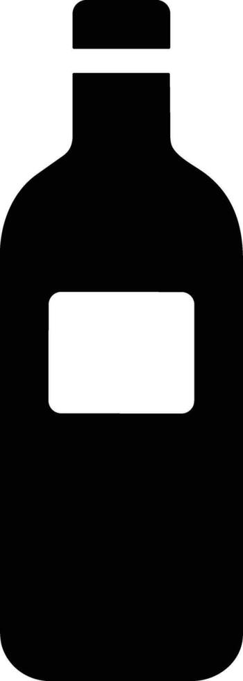 Bottle drink icon symbol vector image. Illustration of the drink water bottle glass design image