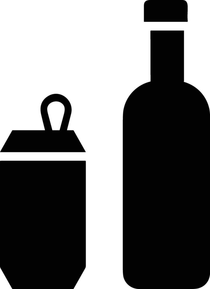 Bottle drink icon symbol vector image. Illustration of the drink water bottle glass design image