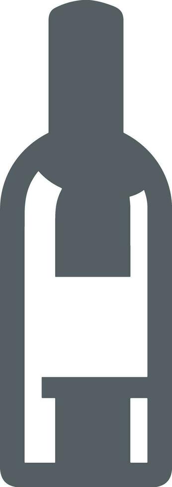 Bottle drink icon symbol vector image. Illustration of the drink water bottle glass design image