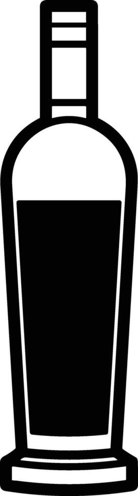 Bottle drink icon symbol vector image. Illustration of the drink water bottle glass design image