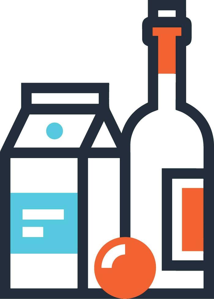 Bottle drink icon symbol vector image. Illustration of the drink water bottle glass design image