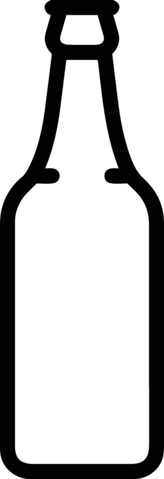 Bottle drink icon symbol vector image. Illustration of the drink water bottle glass design image