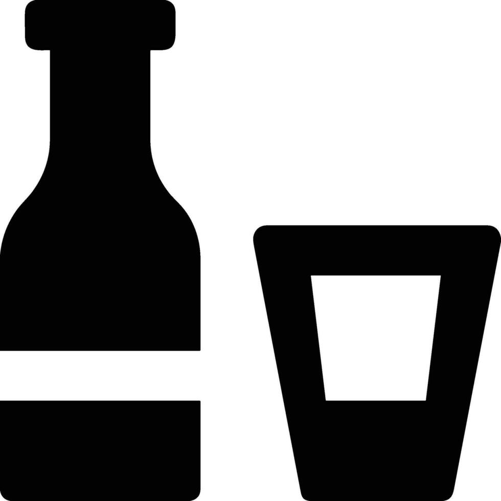 Bottle drink icon symbol vector image. Illustration of the drink water bottle glass design image