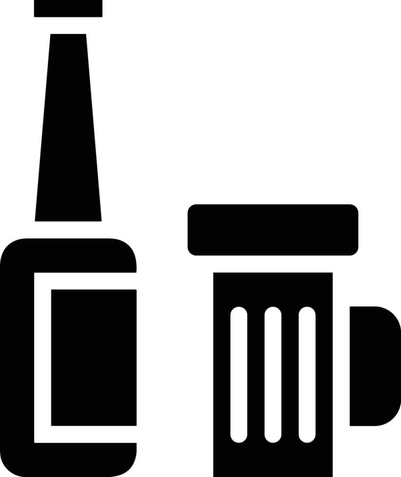 Bottle drink icon symbol vector image. Illustration of the drink water bottle glass design image