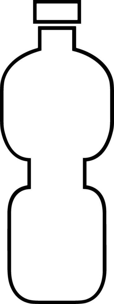 Bottle drink icon symbol vector image. Illustration of the drink water bottle glass design image