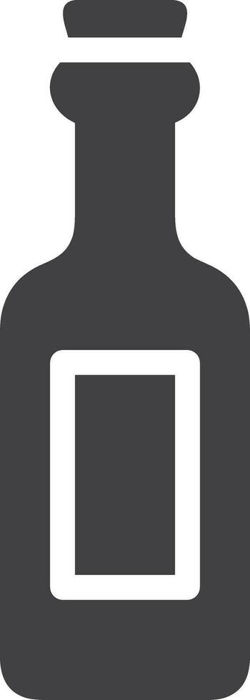 Bottle drink icon symbol vector image. Illustration of the drink water bottle glass design image