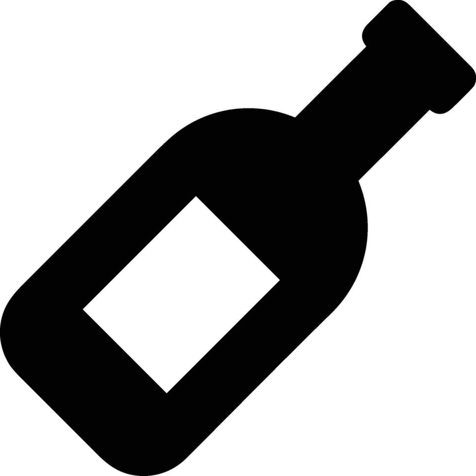 Bottle drink icon symbol vector image. Illustration of the drink water bottle glass design image