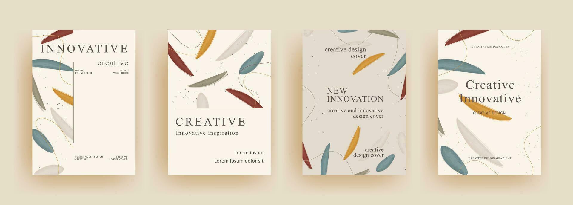 set of trendy abstract universal template. creative banners design. Vector illustration for card, banner, invitation, social media post, poster, mobile app, advertising