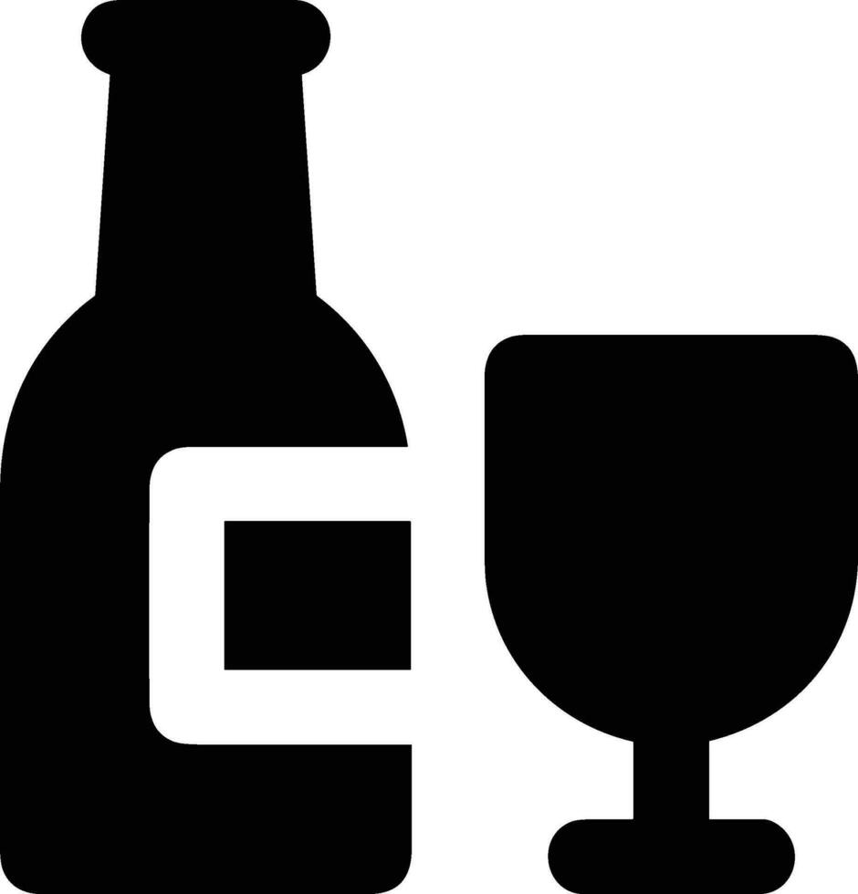 Bottle drink icon symbol vector image. Illustration of the drink water bottle glass design image