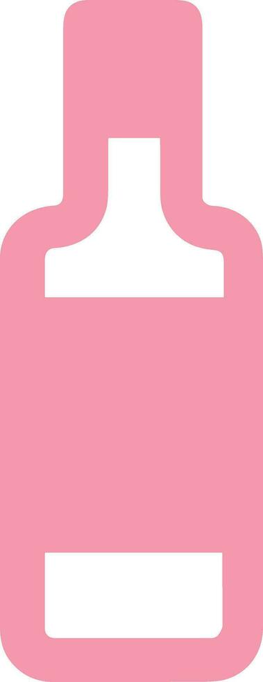 Bottle drink icon symbol vector image. Illustration of the drink water bottle glass design image
