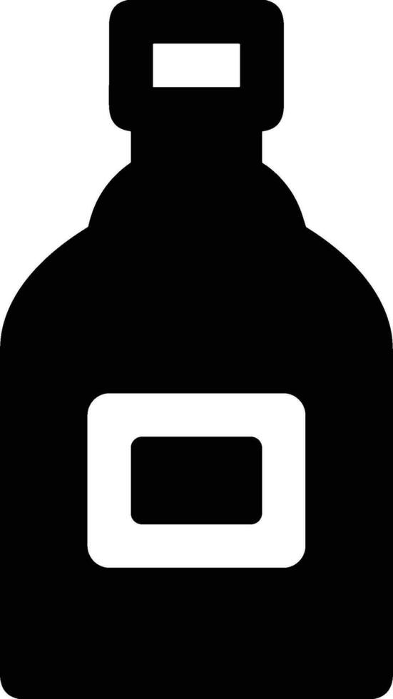 Bottle drink icon symbol vector image. Illustration of the drink water bottle glass design image