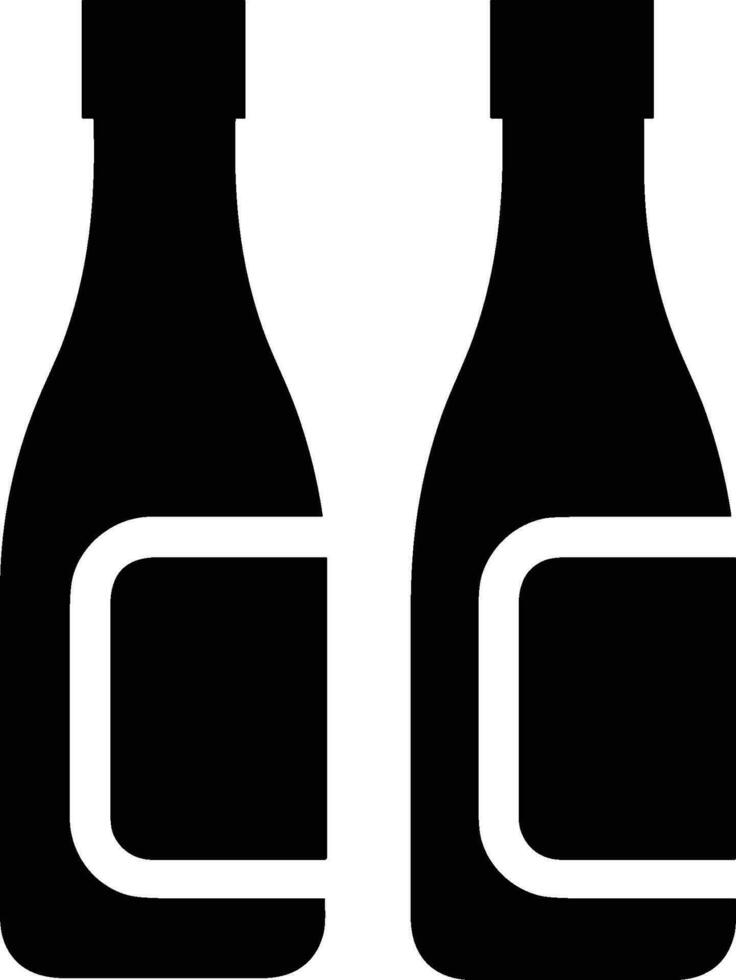 Bottle drink icon symbol vector image. Illustration of the drink water bottle glass design image