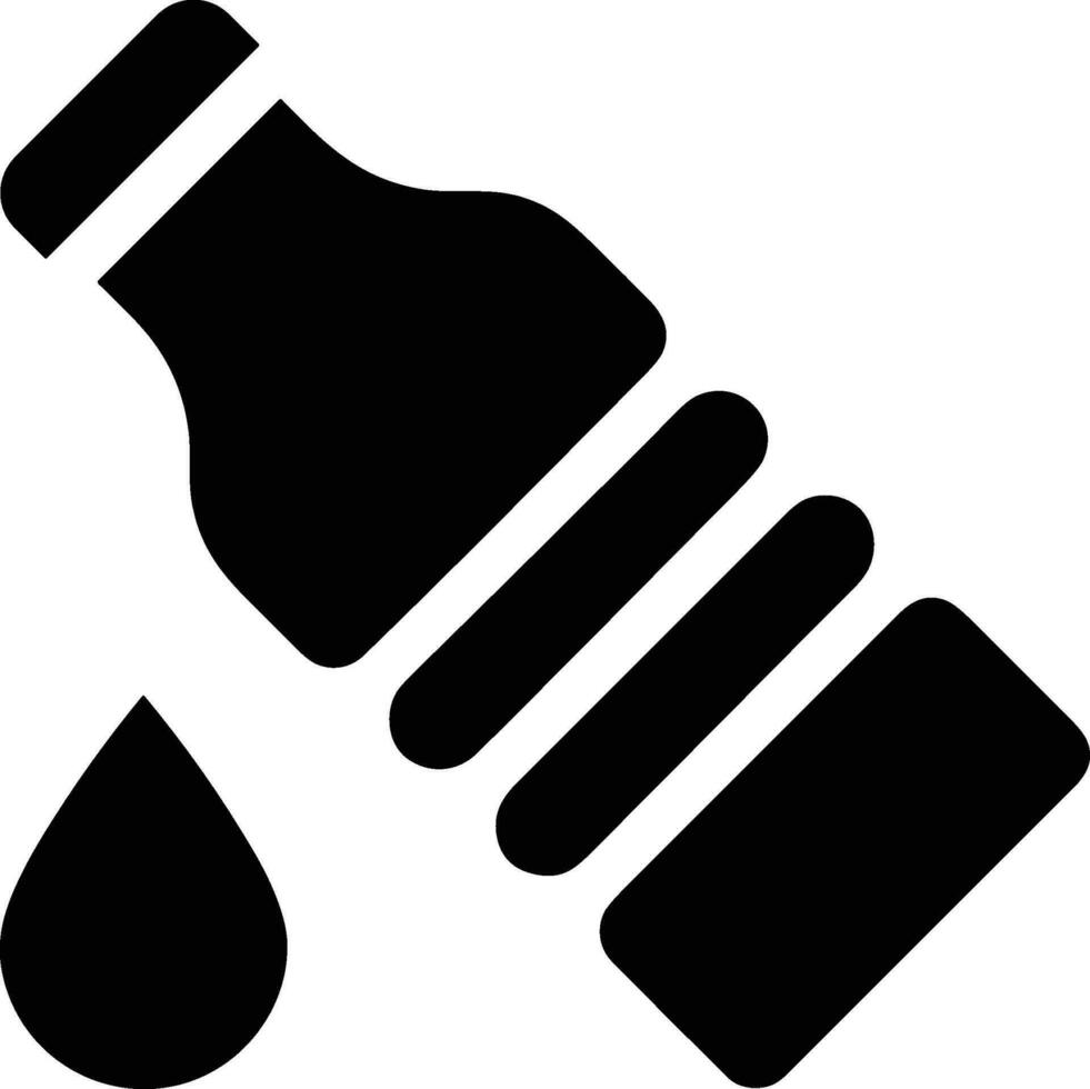 Bottle drink icon symbol vector image. Illustration of the drink water bottle glass design image