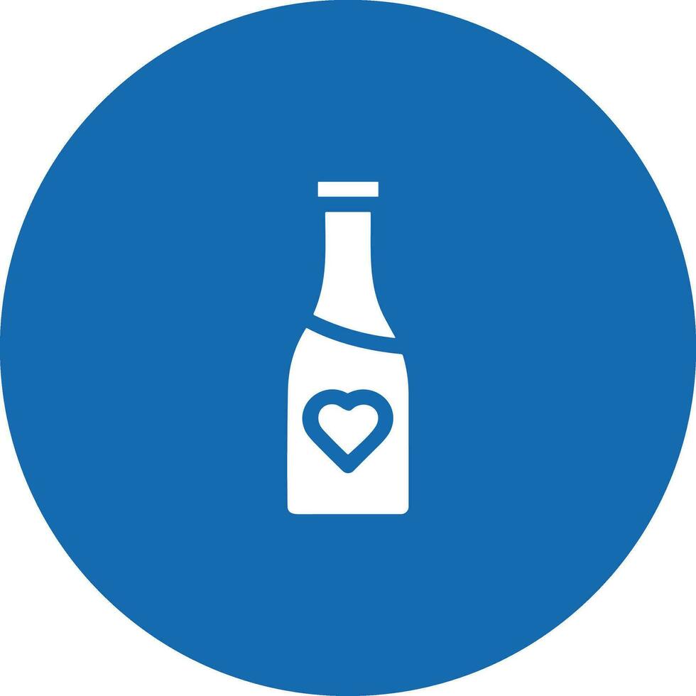 Bottle drink icon symbol vector image. Illustration of the drink water bottle glass design image